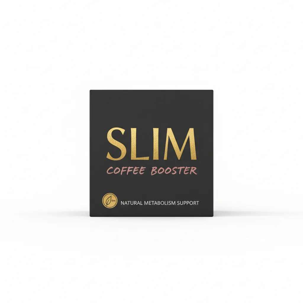 Slim Coffee Booster supplement box - plant extract supplement for metabolism support